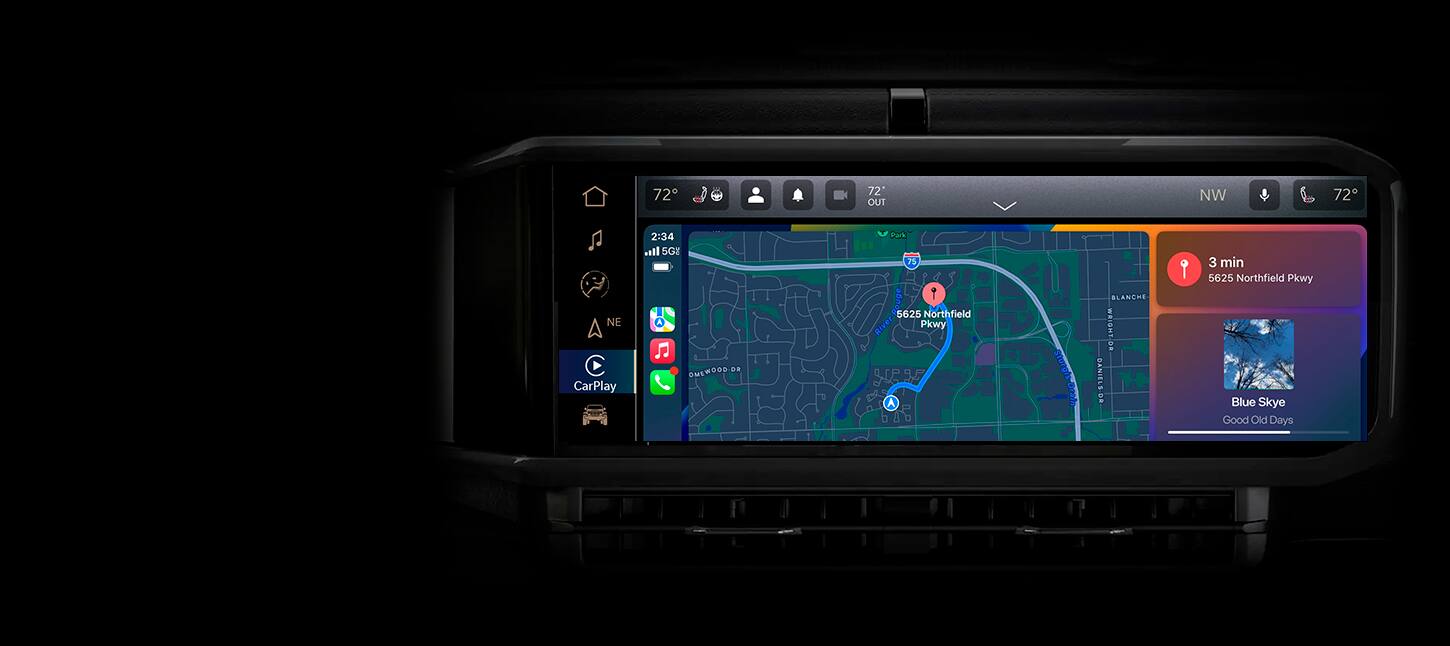 Jeep Wrangler, Apple Car Play